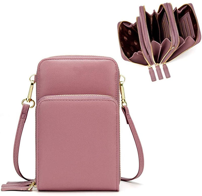 Multi-functional Mini Touchable Cell Phone Shoulder Crossbody Bags