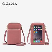 Load image into Gallery viewer, Multi-functional Mini Touchable Cell Phone Shoulder Crossbody Bags