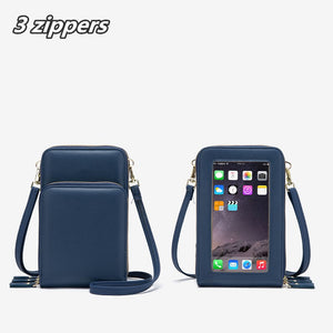 Multi-functional Mini Touchable Cell Phone Shoulder Crossbody Bags